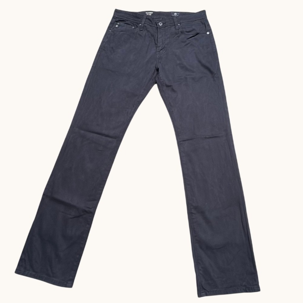 AG Adriano Goldschmied The Everett Slim Straight Pants Navy Blue 31x32 1794SUD - Picture 1 of 10